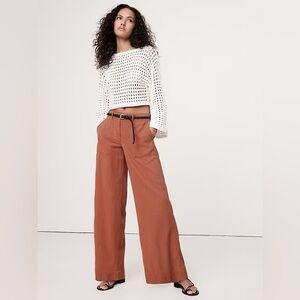 Banana Republic ‘Soma’ Super Soft Mid-Rise Wide Leg Pant